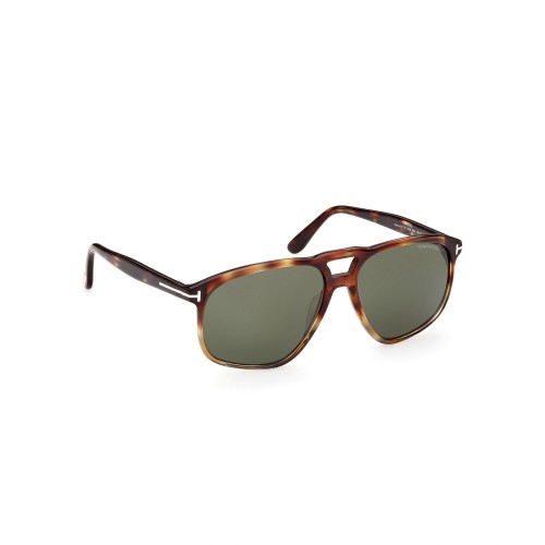 Tom Ford FT1000 PIERRE-02 - 56N - 58 Occhiali da sole Havanna Pilot (Aviator)