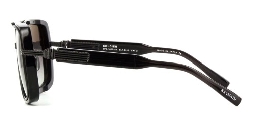 Balmain BPS-160 SOLDIER - B - 59 Occhiali da sole Black Pilot (Aviator)