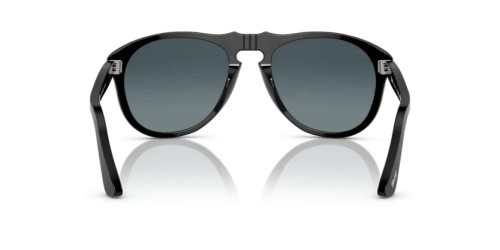 Persol PO0649 - 95/S3 - 56 - CON LENTI POLARIZZATE Occhiali da sole Black Pilot (Aviator)