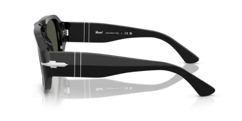 Persol PO3373S - 95/31 - 56 Occhiali da sole Black Pilot (Aviator)