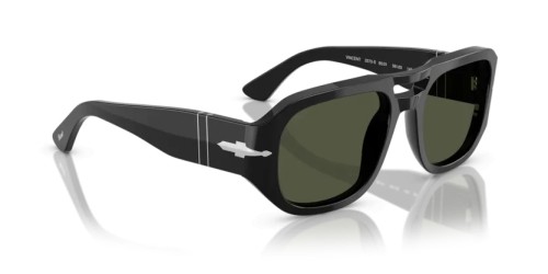 Persol PO3373S - 95/31 - 56 Occhiali da sole Black Pilot (Aviator)