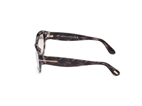 Tom Ford FT1086 PENNY - 55C - 55 Occhiali da sole Havanna Cat Eye