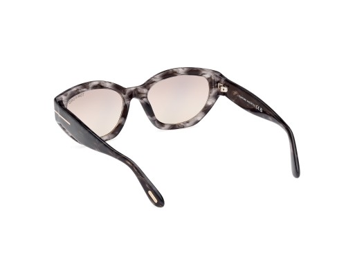 Tom Ford FT1086 PENNY - 55C - 55 Occhiali da sole Havanna Cat Eye