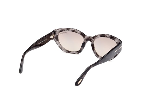 Tom Ford FT1086 PENNY - 55C - 55 Occhiali da sole Havanna Cat Eye