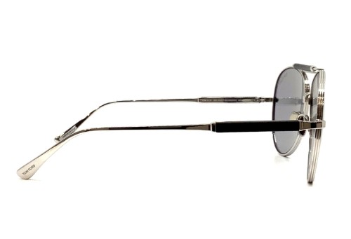 Tom Ford TOM N.16-Private Collection - 18D - 60 - CON LENTI FOTOCROMATICHE Occhiali da sole Silver Pilot (Aviator)