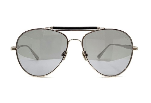 Tom Ford TOM N.16-Private Collection - 18D - 60 - CON LENTI FOTOCROMATICHE Occhiali da sole Silver Pilot (Aviator)