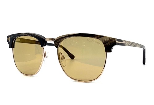 Tom Ford TOM N.17-Private Collection REAL HORN - 63H - 53 - CON LENTI FOTOCROMATICHE Occhiali da sole Black Browline (Eyebrow line)