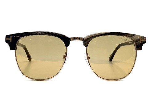 Tom Ford TOM N.17-Private Collection REAL HORN - 63H - 53 - CON LENTI FOTOCROMATICHE Occhiali da sole Black Browline (Eyebrow line)