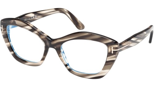 Tom Ford FT6044-B - 056 - 54 - CON LENTI CON FILTRO LUCE BLU-VIOLETTA Montature ottiche Cat Eye
