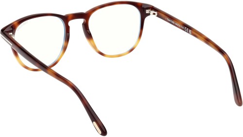 Tom Ford FT5899-B - 056 - 48 - CON LENTI CON FILTRO LUCE BLU-VIOLETTA Montature ottiche Pantó / Rounded
