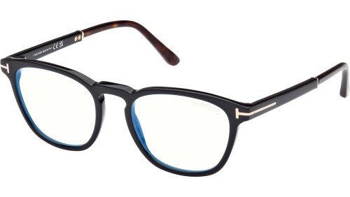 Tom Ford FT5890-B - 005 - 51 - CON LENTI CON FILTRO LUCE BLU-VIOLETTA Montature ottiche Round