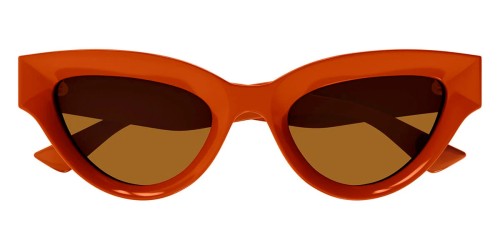 Bottega Veneta BV1249S - 004 - 53 Occhiali da sole Orange Cat Eye
