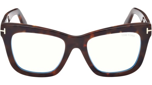 Tom Ford FT5881-B - 052 - 52 - CON LENTI CON FILTRO LUCE BLU-VIOLETTA Montature ottiche Cat Eye