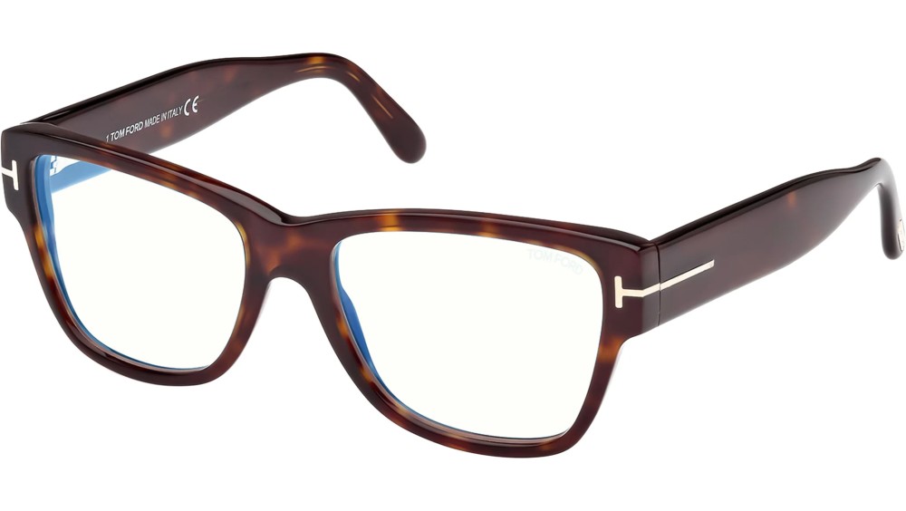 Tom Ford FT5878-B - 052 - 55 - CON LENTI CON FILTRO LUCE BLU-VIOLETTA Montature ottiche Cat Eye