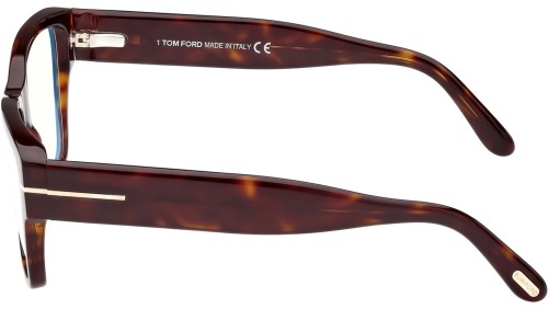 Tom Ford FT5878-B - 052 - 55 - CON LENTI CON FILTRO LUCE BLU-VIOLETTA Montature ottiche Cat Eye