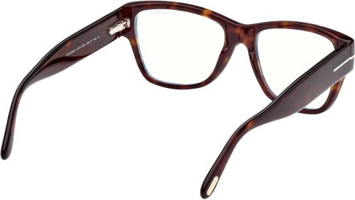 Tom Ford FT5878-B - 052 - 55 - CON LENTI CON FILTRO LUCE BLU-VIOLETTA Montature ottiche Cat Eye