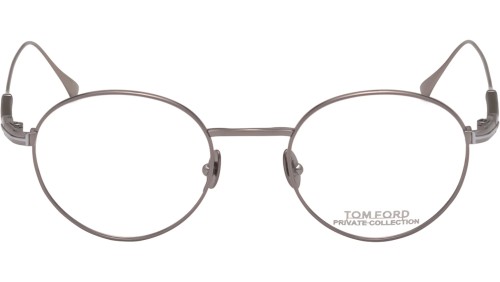 Tom Ford FT5717-Private Collection - 012 - 49 Montature ottiche Gray Round