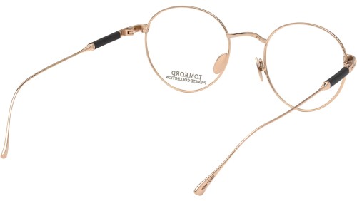 Tom Ford FT5717-Private Collection - 028 - 49 Montature ottiche Rose gold Round