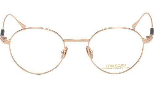 Tom Ford FT5717-Private Collection - 028 - 49 Montature ottiche Rose gold Round