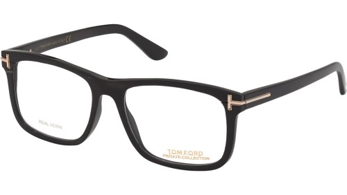 Tom Ford FT5719-Private Collection REAL HORN - 063 - 54 Montature ottiche Black Square