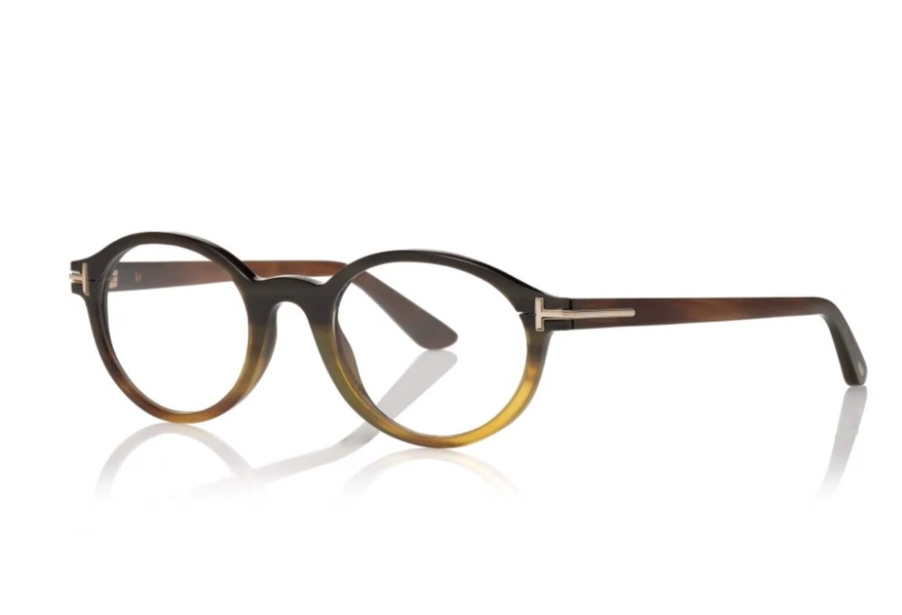 Tom Ford FT5720-Private Collection REAL HORN - 064 - 49 Montature ottiche Oval