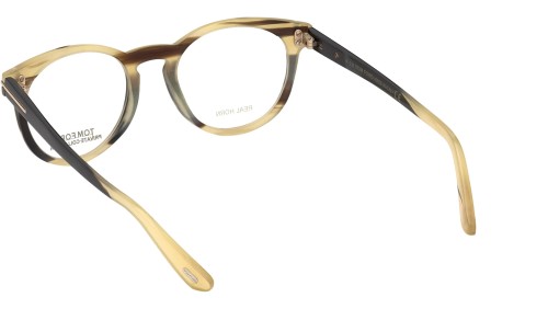 Tom Ford FT5721-Private Collection REAL HORN - 062 - 49 Montature ottiche Pantó / Rounded