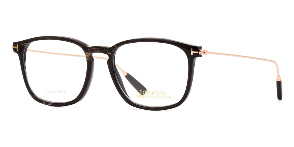 Tom Ford FT5722-Private Collection REAL HORN - 063 - 52 Montature ottiche Square