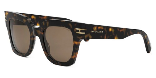 Bvlgari BV40013I ZERO1 - 52E - 49 Occhiali da sole Havanna Square