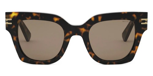 Bvlgari BV40013I ZERO1 - 52E - 49 Occhiali da sole Havanna Square