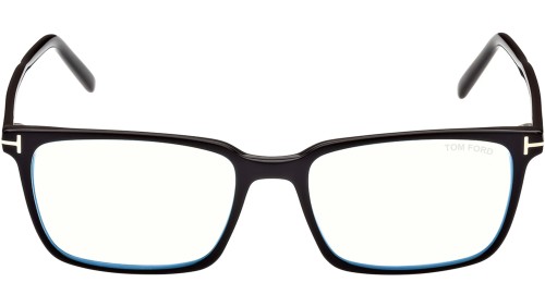 Tom Ford FT5802-B - 001 - 53 - CON LENTI CON FILTRO LUCE BLU-VIOLETTA Montature ottiche Square
