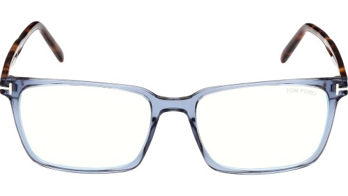 Tom Ford FT5802-B - 090 - 55 - CON LENTI CON FILTRO LUCE BLU-VIOLETTA Montature ottiche Square