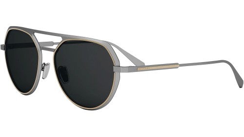Bvlgari BV40019U OCTO - 17D - 56 Occhiali da sole Silver Pilot (Aviator)