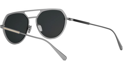 Bvlgari BV40019U OCTO - 17D - 56 Occhiali da sole Silver Pilot (Aviator)