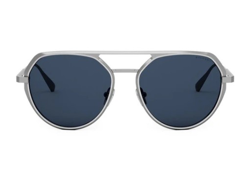 Bvlgari BV40019U OCTO - 17V - 56 Occhiali da sole Silver Pilot (Aviator)