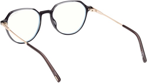 Tom Ford FT5875-B - 020 - 52 - CON LENTI CON FILTRO LUCE BLU-VIOLETTA Montature ottiche Round