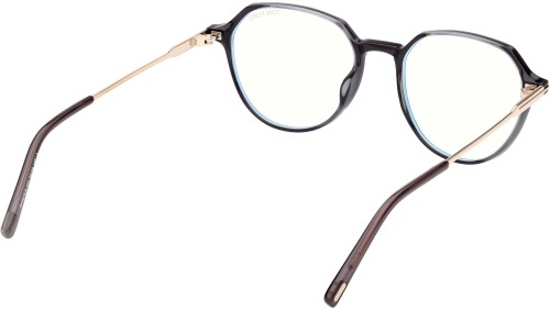 Tom Ford FT5875-B - 020 - 52 - CON LENTI CON FILTRO LUCE BLU-VIOLETTA Montature ottiche Round