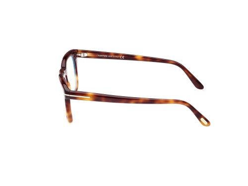 Tom Ford FT5870-B - 056 - 50 - CON LENTI CON FILTRO LUCE BLU-VIOLETTA Montature ottiche Havanna Square