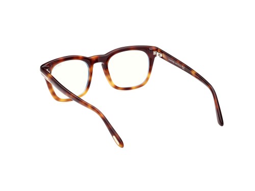 Tom Ford FT5870-B - 056 - 50 - CON LENTI CON FILTRO LUCE BLU-VIOLETTA Montature ottiche Havanna Square