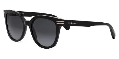 Bvlgari BV40027I B ZERO1 - 01B - 52 Occhiali da sole Black Pillow (Rounded)