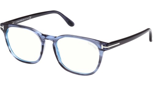 Tom Ford - Montature ottiche - FT5868-B - 092 - 51 - CON LENTI CON FILTRO LUCE BLU-VIOLETTA