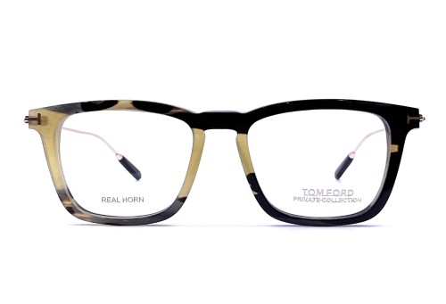 Tom Ford FT5851-Private Collection REAL HORN - 062 - 51 Montature ottiche Square