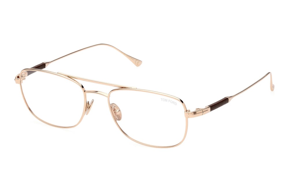 Tom Ford FT5848-Private Collection - 028 - 54 Montature ottiche Gold Pilot (Aviator)