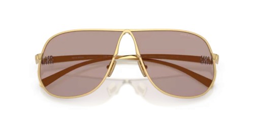 MIU MIU MU A56S - 5AK20I - 66 Occhiali da sole Gold Pilot (Aviator)