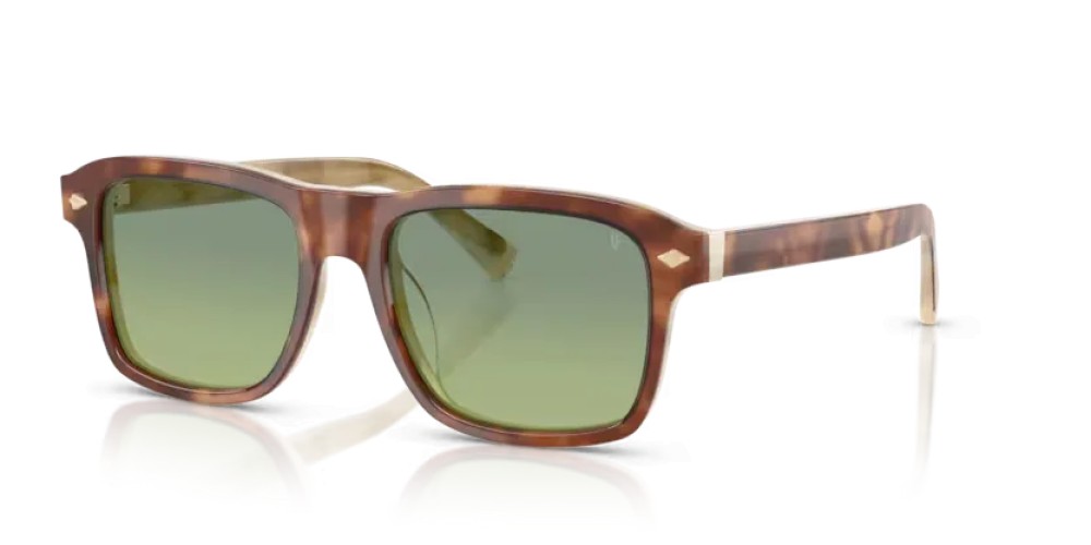 BRUNELLO CUCINELLI BC4014S - 10064M - 53 Occhiali da sole Havanna Rectangle