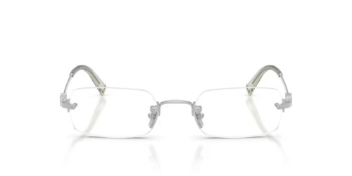 MIU MIU MU 50YV - 1BC1O1 - 52 Montature ottiche Silver Rectangle