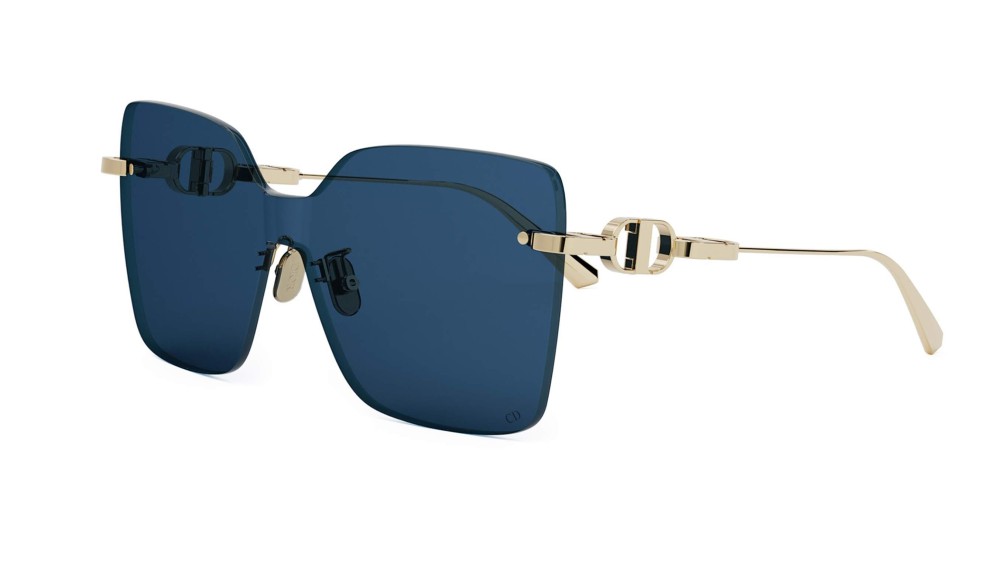 Dior CD CHAIN M1U - B0B0 D - 140 Occhiali da sole Gold Square