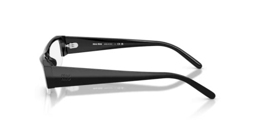 MIU MIU MU B07S - 16K08N - 51 - CON LENTI CON FILTRO LUCE BLU-VIOLETTA Occhiali da sole Black Rectangle
