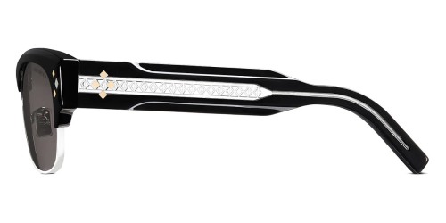 Dior CD DIAMOND C1U - 13A0 N - 55 Occhiali da sole Browline (Eyebrow line)