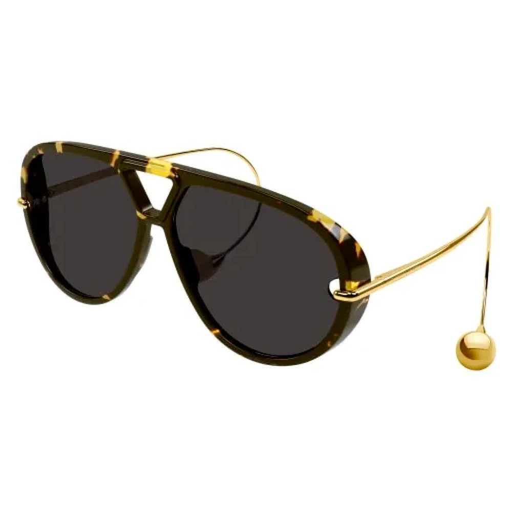 Bottega Veneta BV1273S - 005 - 63 Occhiali da sole Havanna Pilot (Aviator)