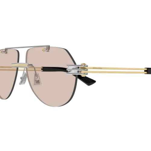 Bottega Veneta BV1342S - 002 - 59 Occhiali da sole Pilot (Aviator)